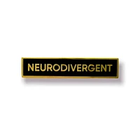 Chapa de identidad neurodivergente