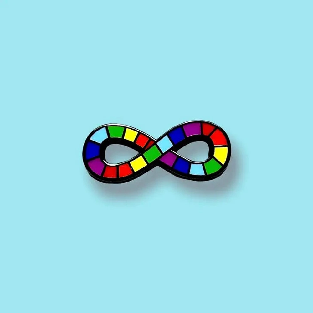 Mini Neurodiversity Pride Pin