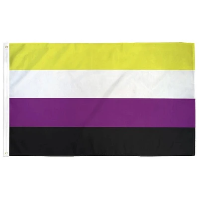 Non-Binary Pride Flag 3Ft X 5Ft