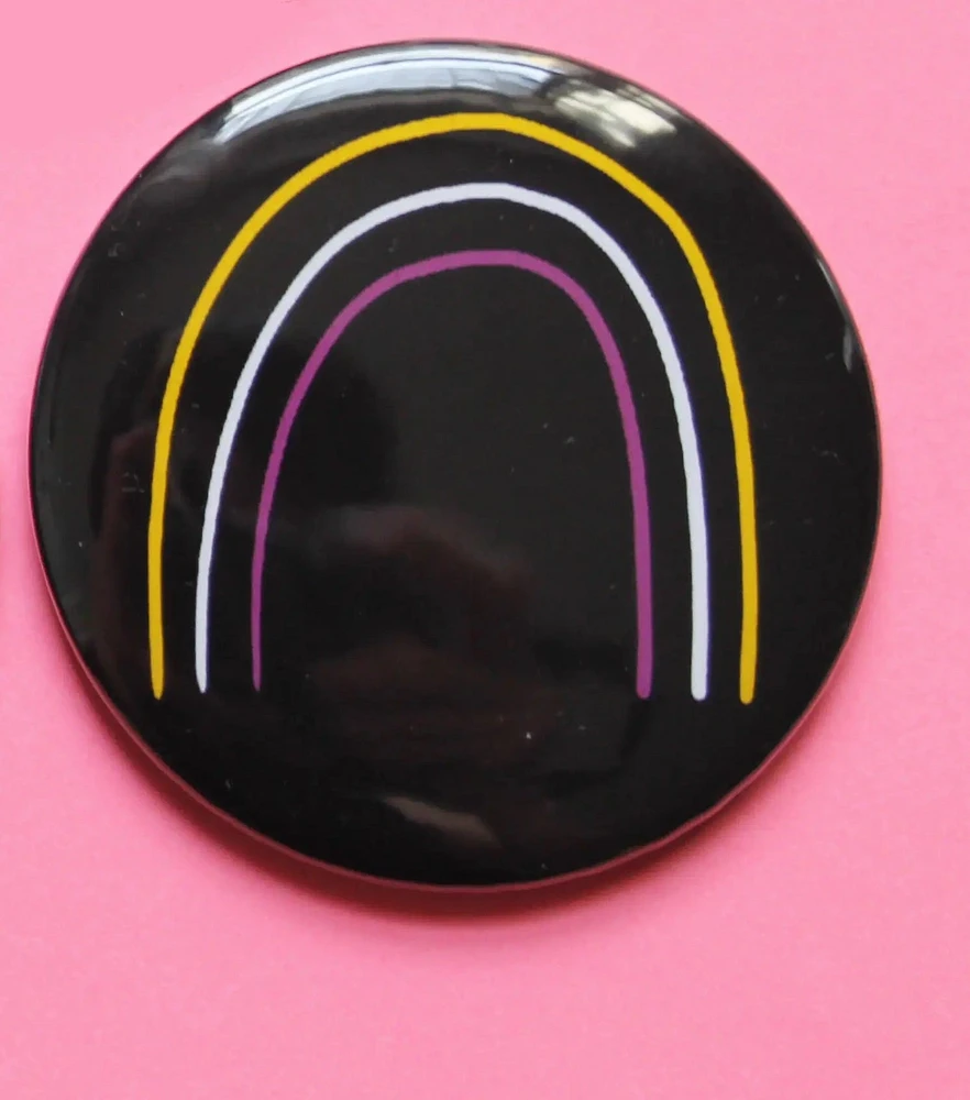 RAINBOW NON-BINARY PRIDE MAGNET