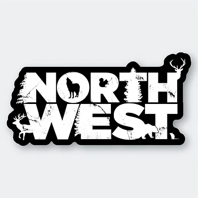 Northwest Sticker 3.45" X 1.75"