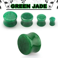 Green Jade Double Flare 8g - 2g