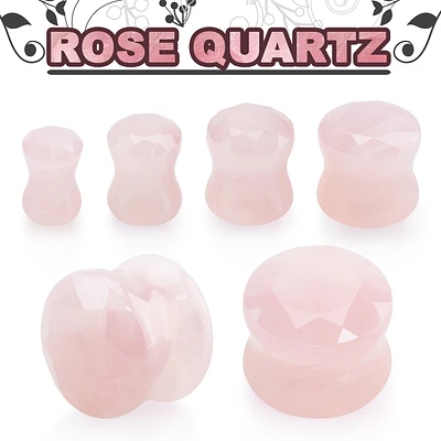 Faceted Rose Quartz 8g - 2g