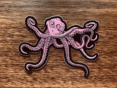 OCTOPUS ANIMAL STICKER