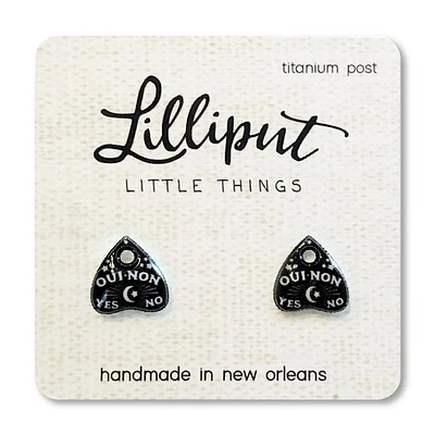 Ouija Planchette Earrings