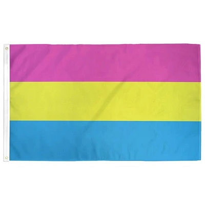 Drapeau de la fierté pansexuelle 3FT X 5FT