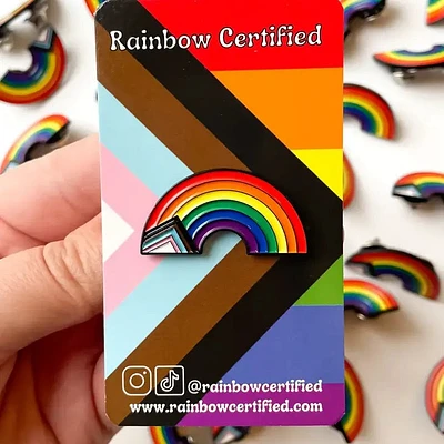 Progressive Rainbow Pin