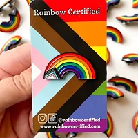 Progressive Rainbow Pin