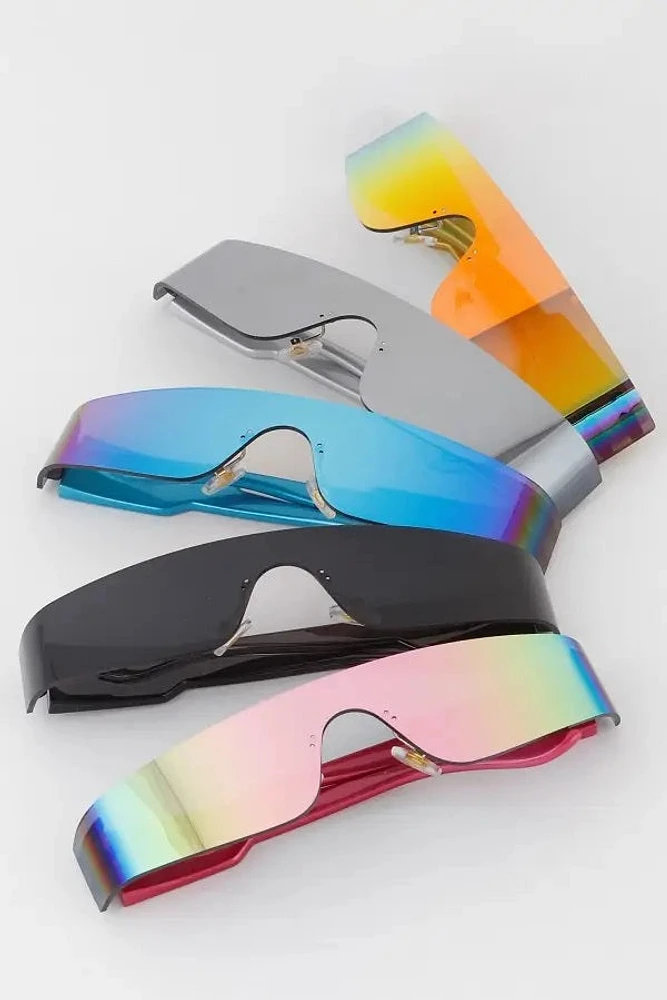 POLARIZED CURVED SUNGLASSES