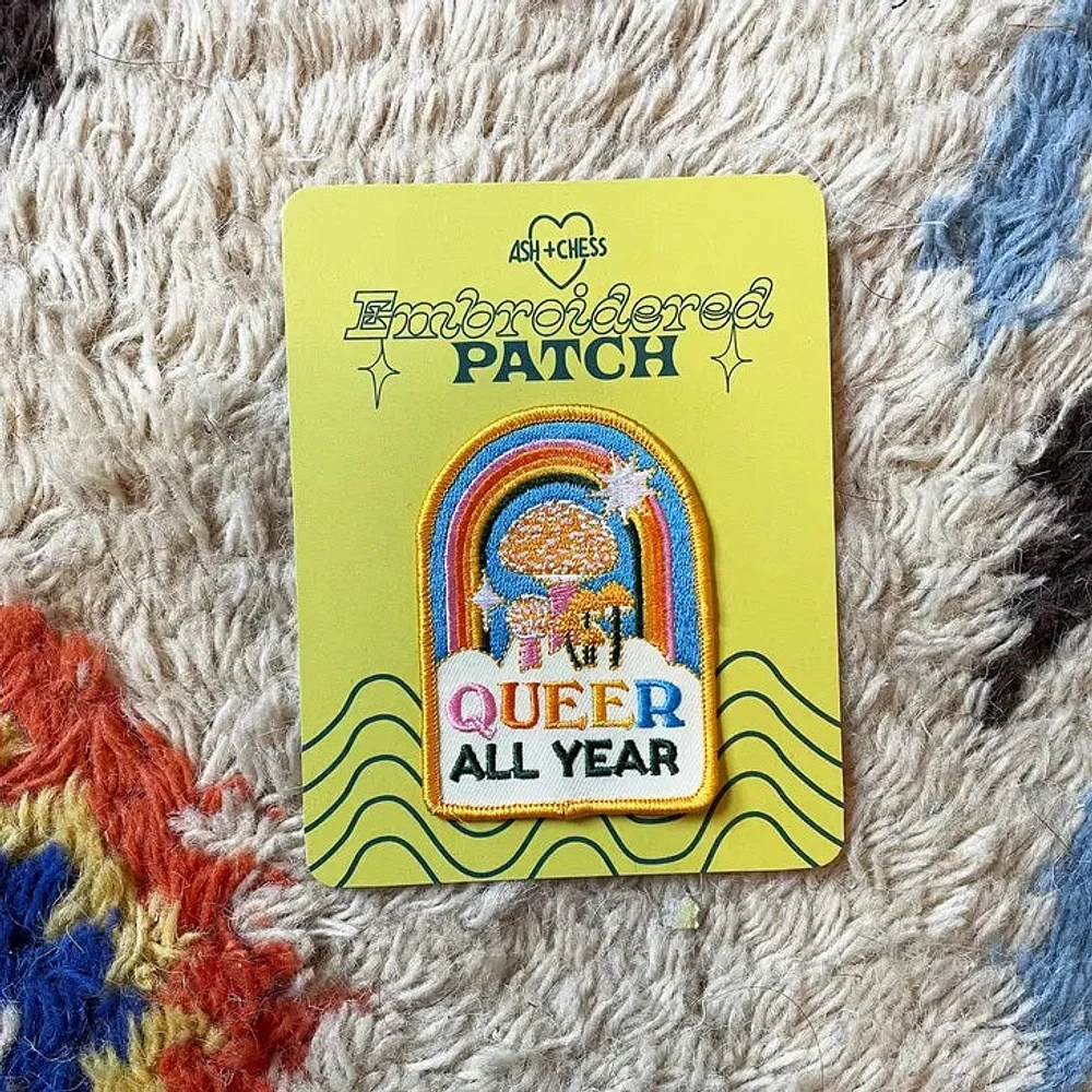 Queeer All Year Patch