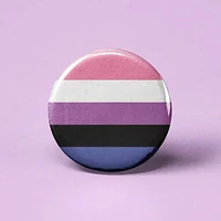 Genderfluid Flag Pin