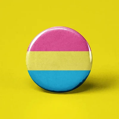 Chapa de bandera pansexual