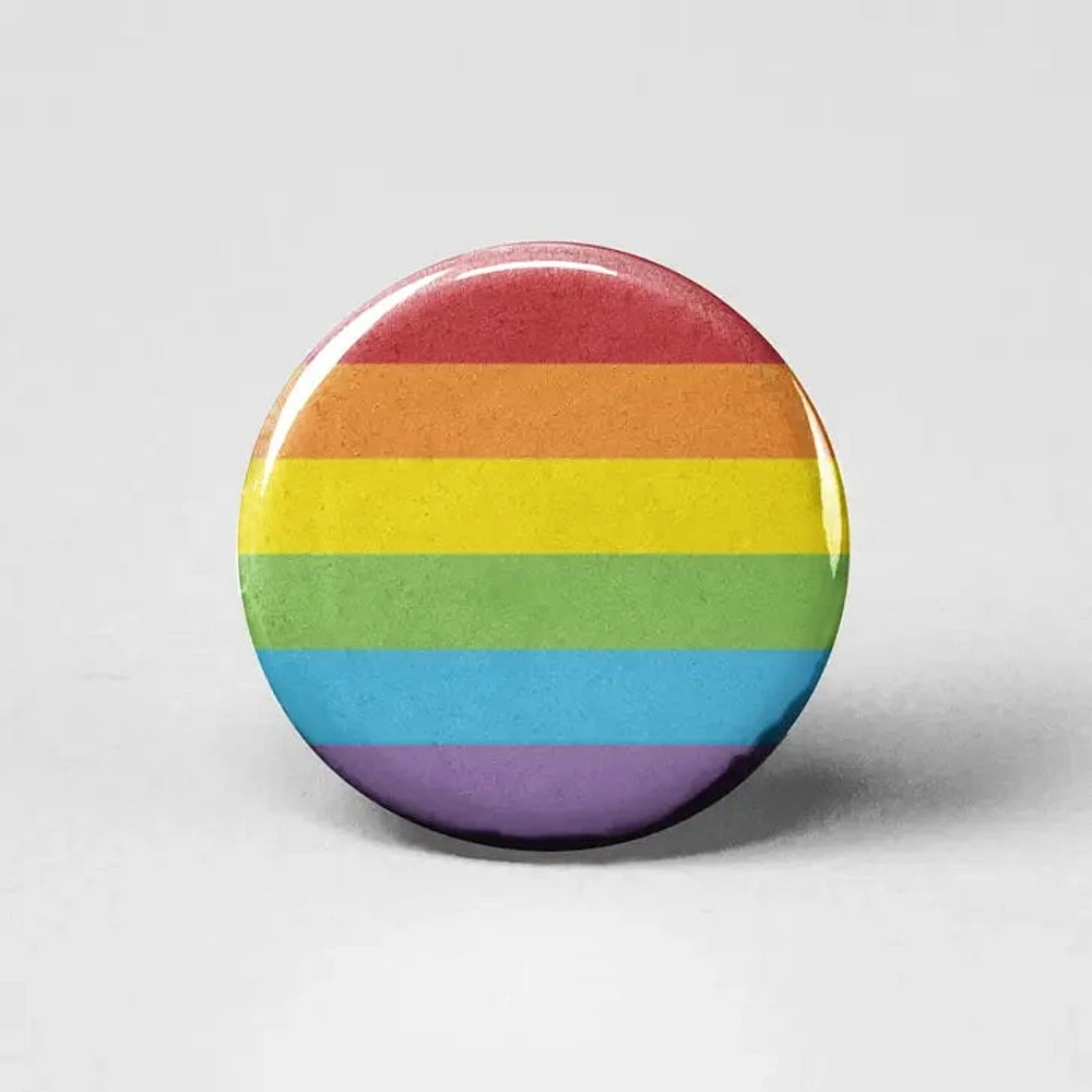 Rainbow Flag Button