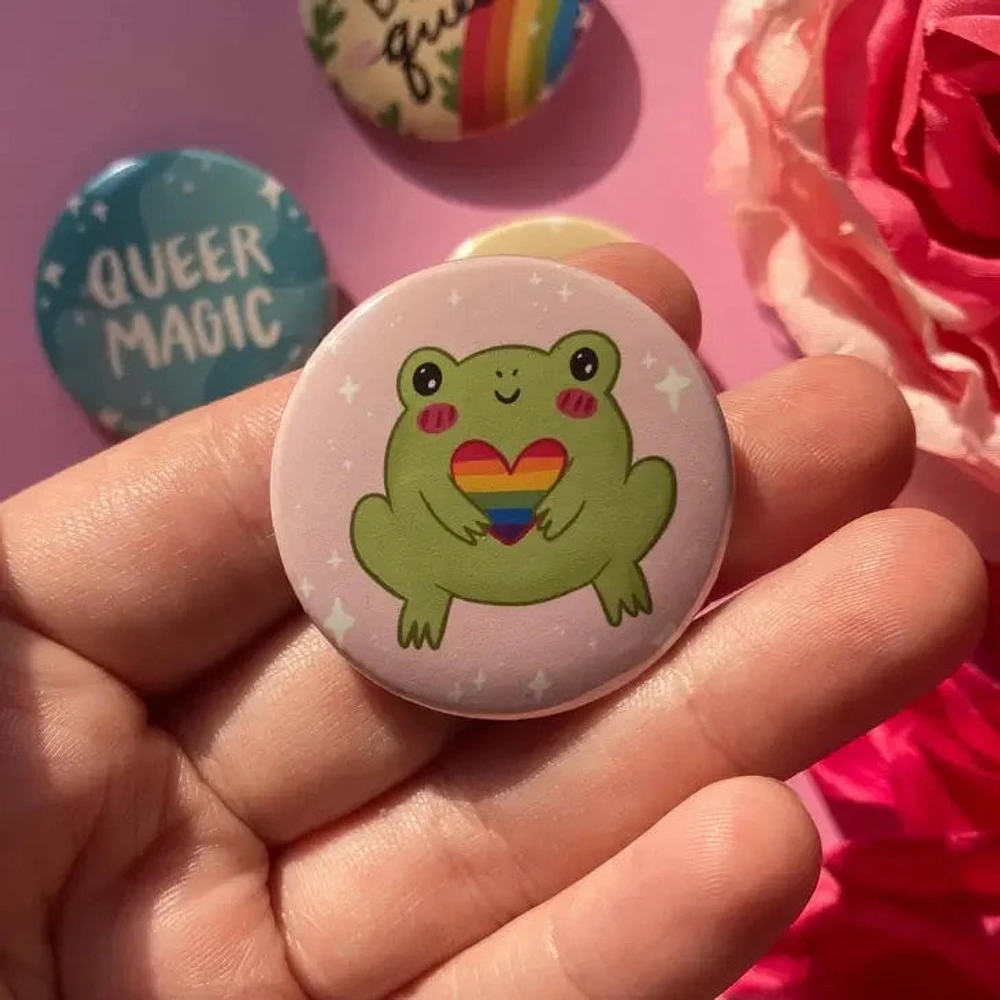 Pride Frog Pin