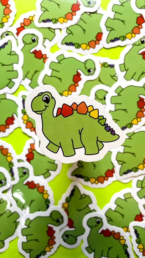 PRIDEOSAURUS LGBTQIA+ STICKER