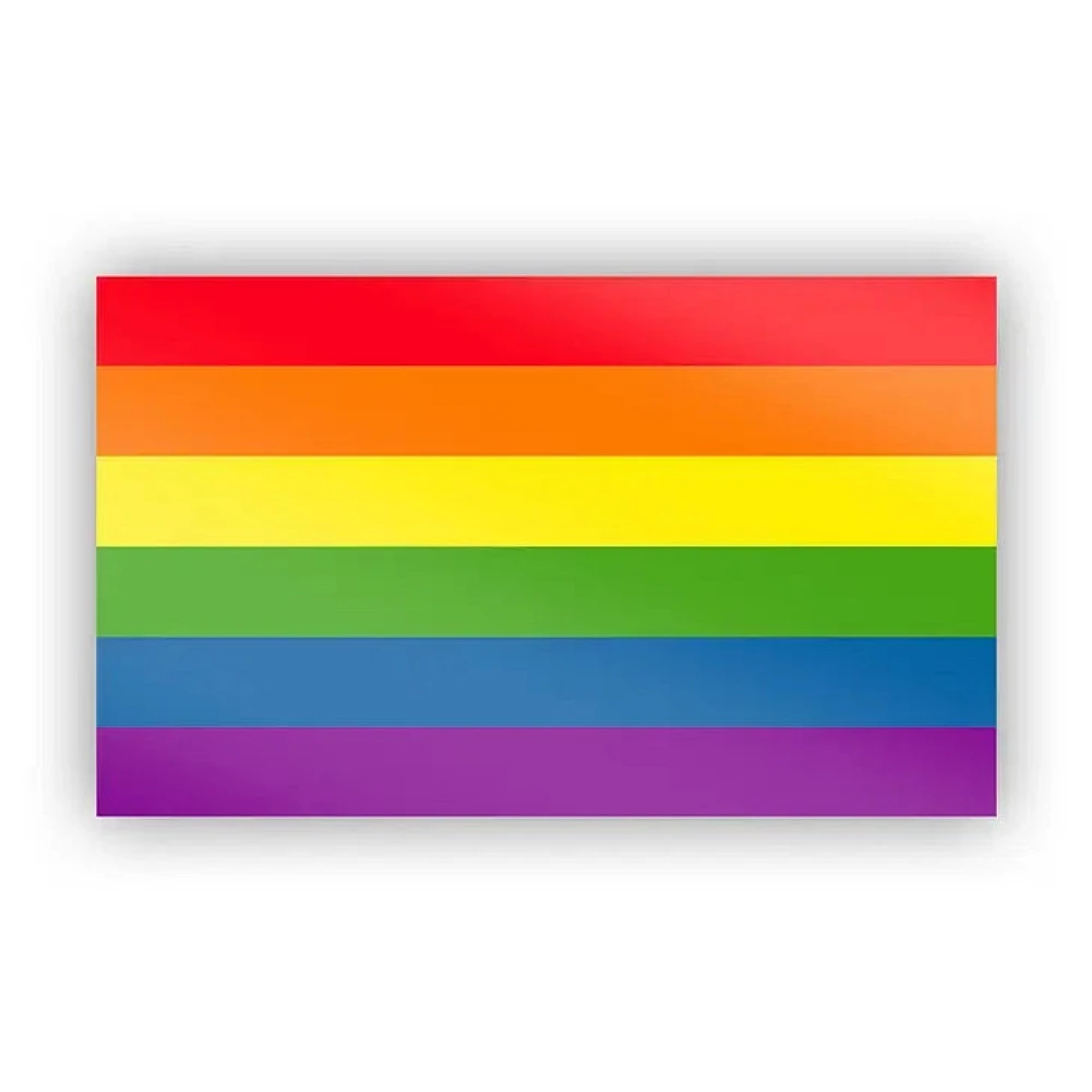 Pegatina Arco Iris LGBTQIA+ 4.2" X 2.5"