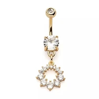 Prong Gem Multi Size Circle Navel