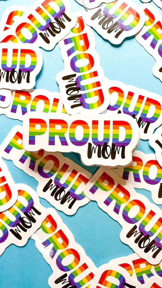 Proud Mom LBGTQ+ Sticker