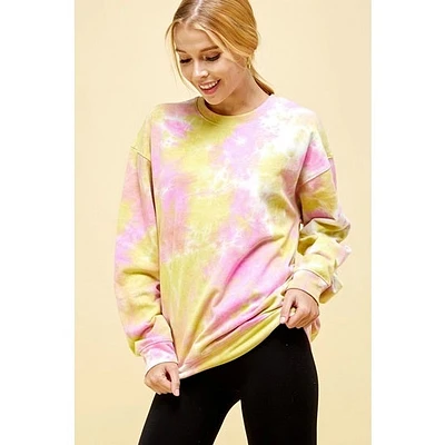 OVERSIZED TIE DYE SWEATSHIRT