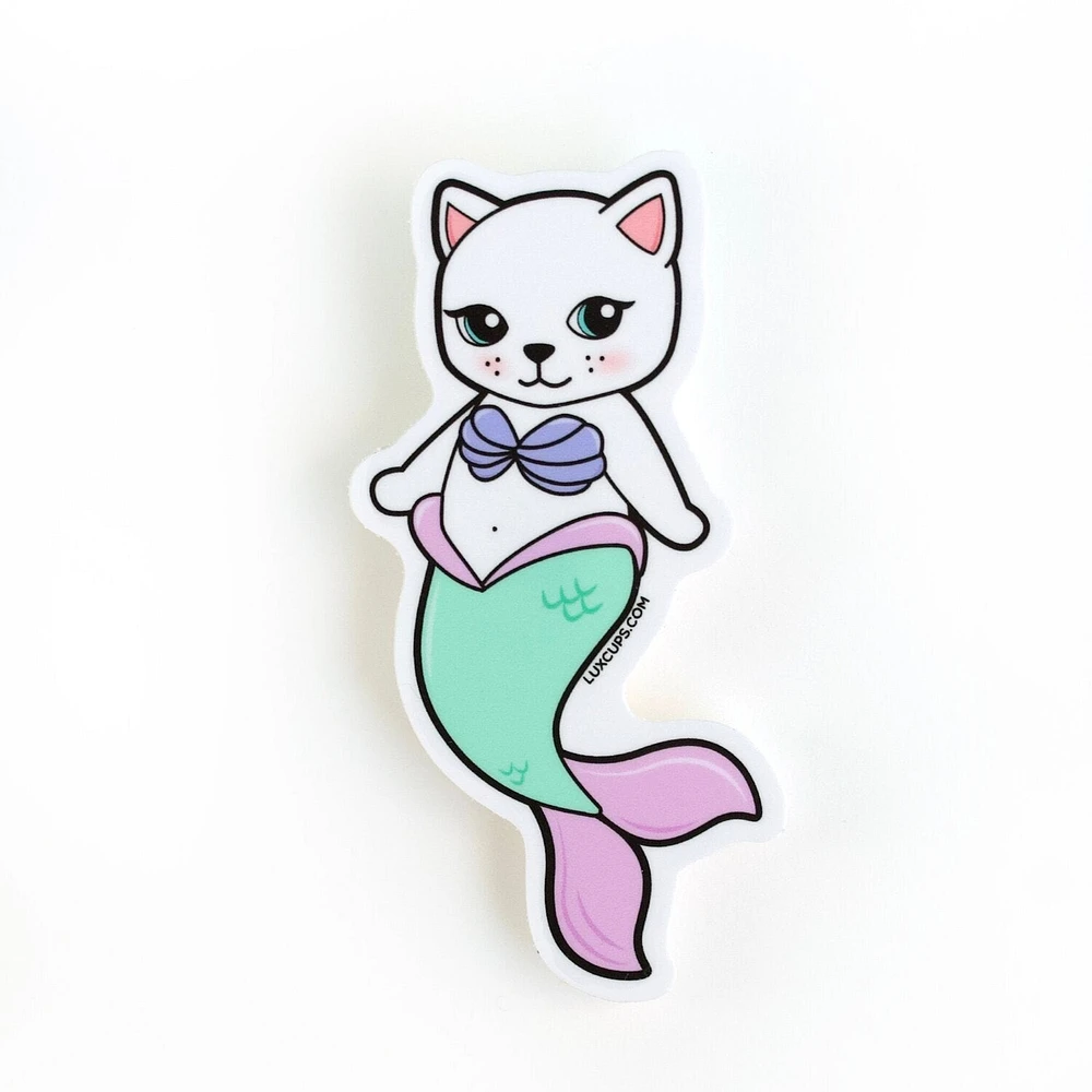 Purrmaid Sticker