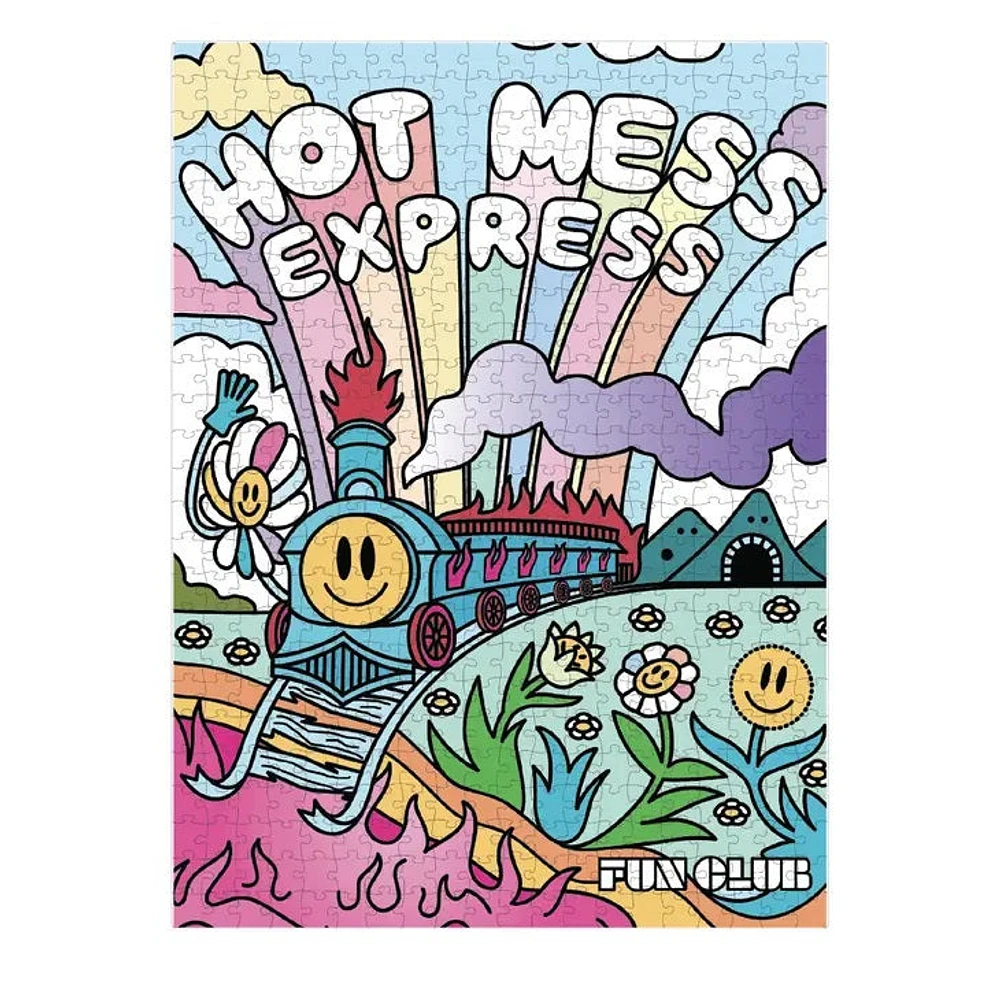 Rompecabezas expreso de Hot Mess