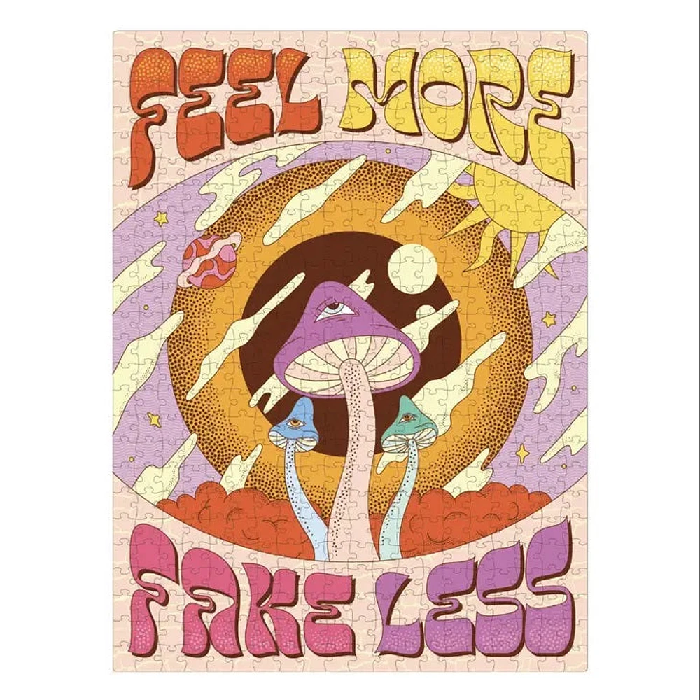 Feel More, Fake Less Puzzle