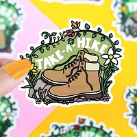 Take A Hike Sticker