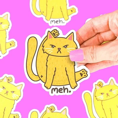 Funny Cat Butt Sticker