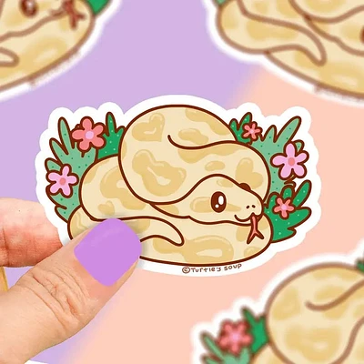 Ball Python Serpent Pet Store Sticker