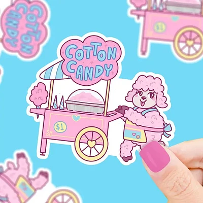 Sheep Cotton Candy Cart Keeper