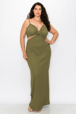 CUT OUT MAXI DRESS