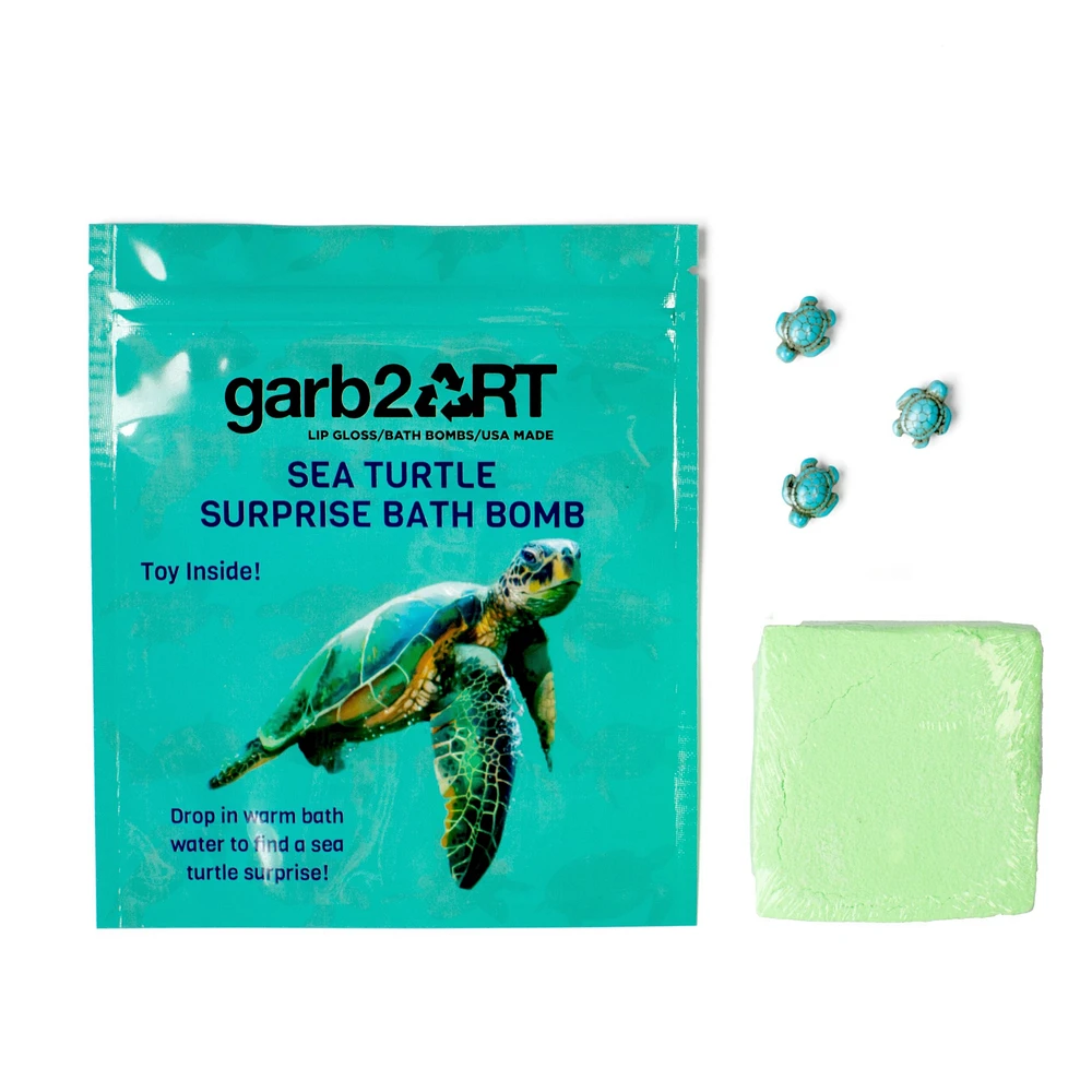 SEA TURTLE SURPRISE BATH BOMB