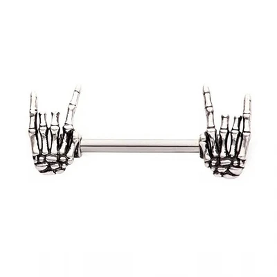 Skeleton Rocker Nipple Bar