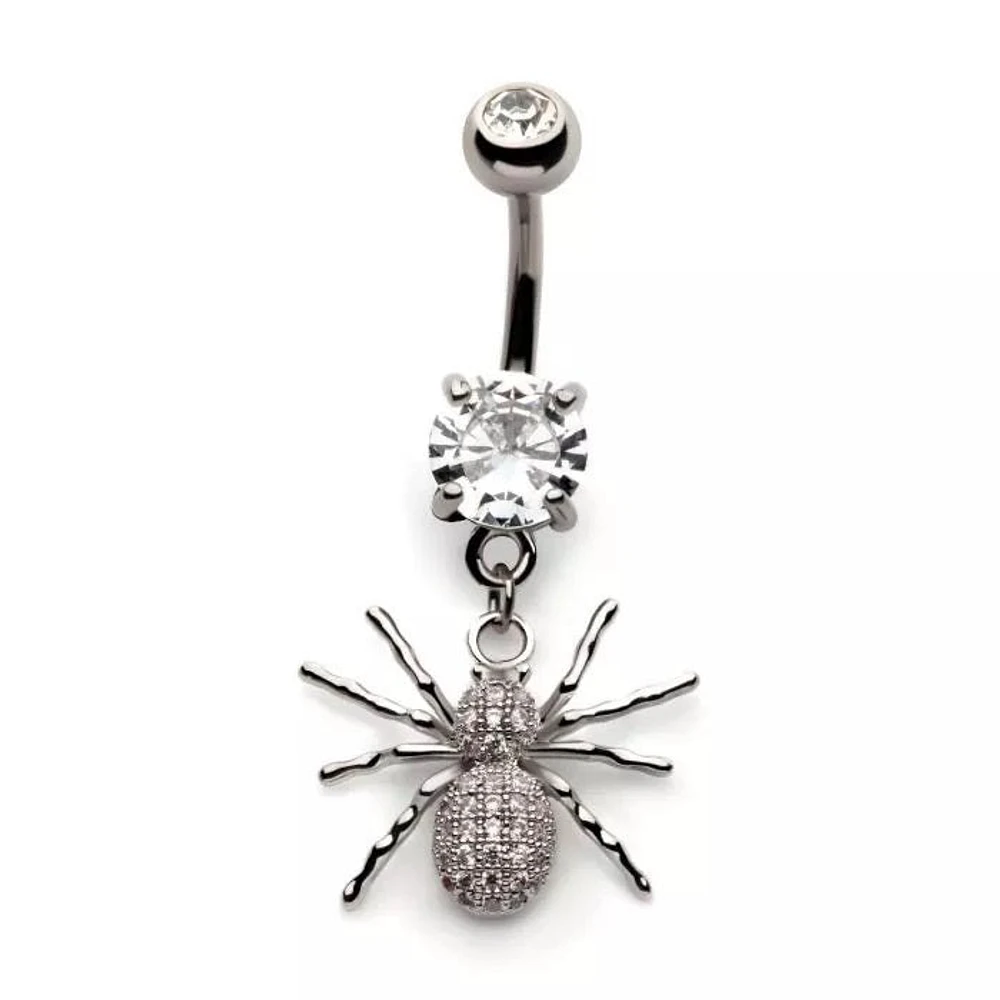 Spider With Pave Gems