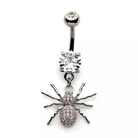 Spider With Pave Gems