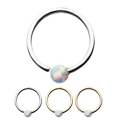 OPAL BALL SEAMLESS RING