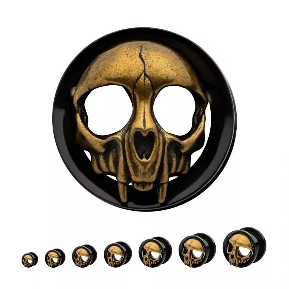 Skull Machine Head 0g - 7/8"