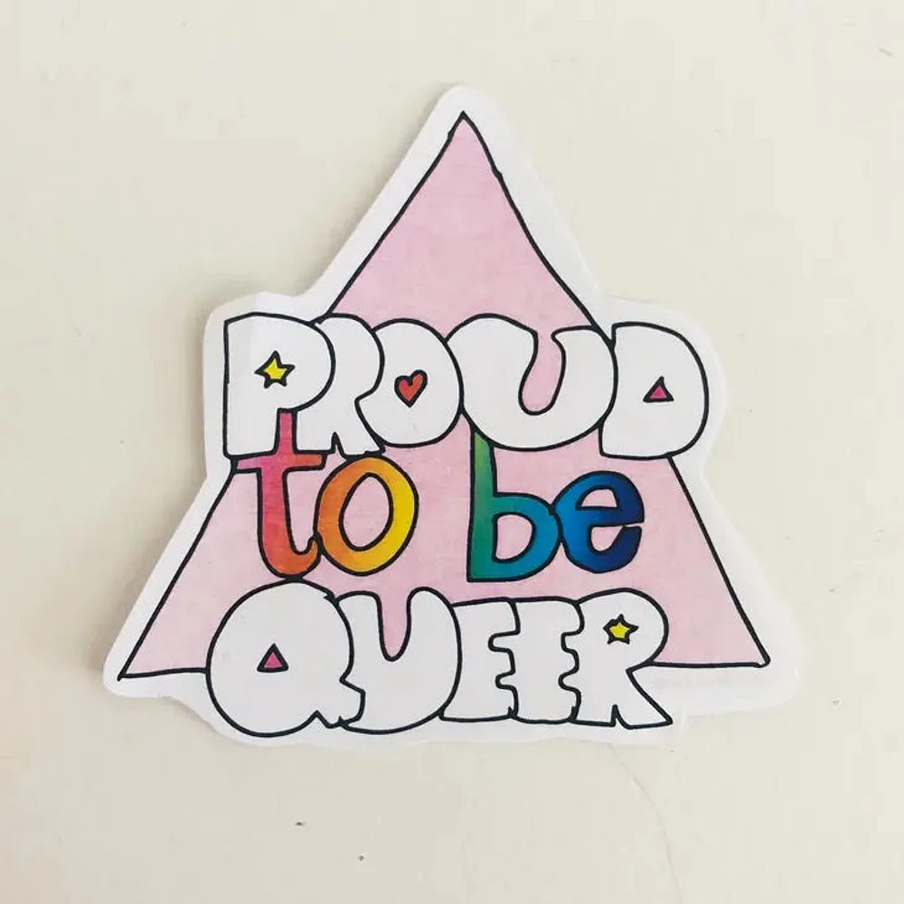 Proud To Be Queer Sticker