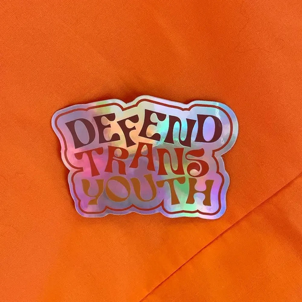 Défendre la jeunesse trans Sticker