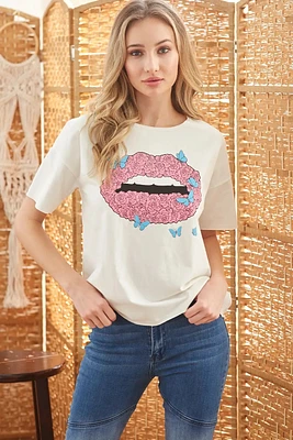 LIP GRAPHIC TEE