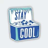 Pegatina Stay Cool Cooler 2.31" X 2.5"