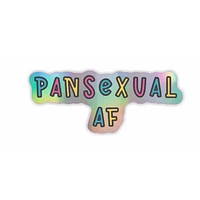 Pansexual Holographic Sticker