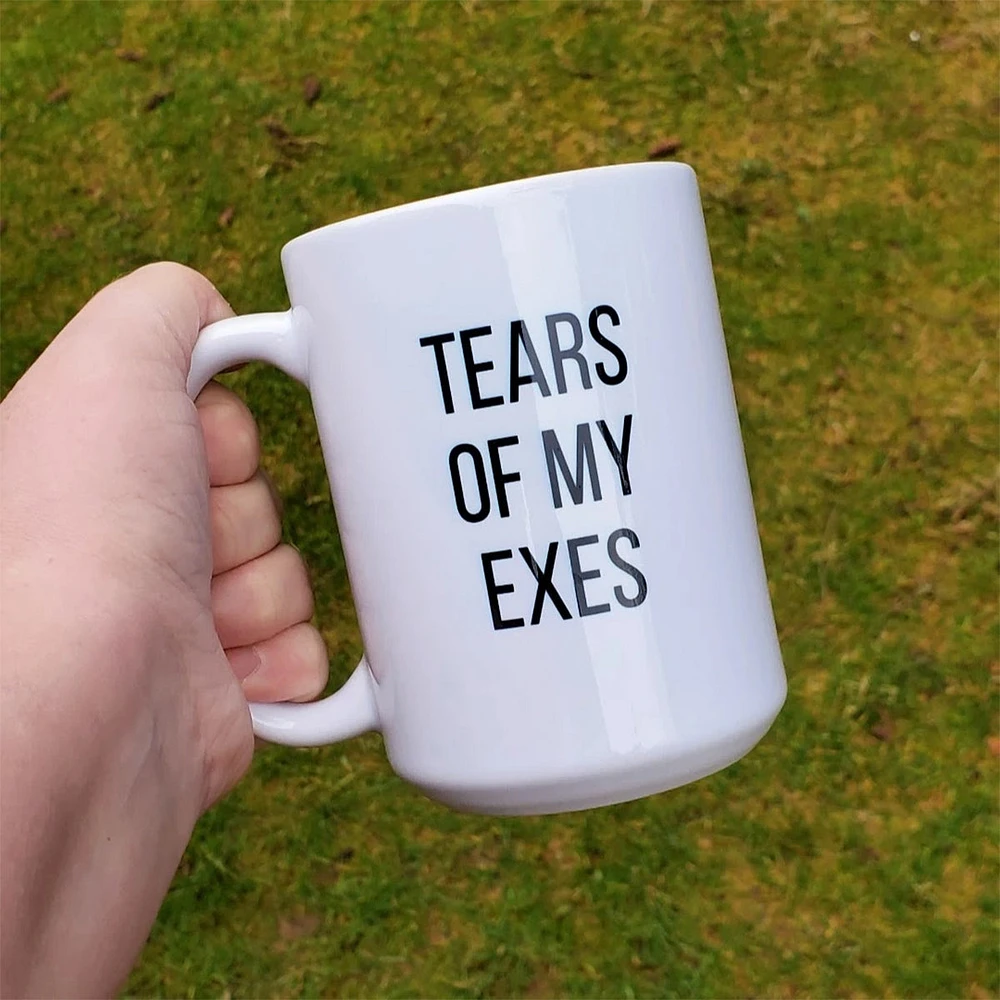 TAZA LÁGRIMAS DE MIS EXES