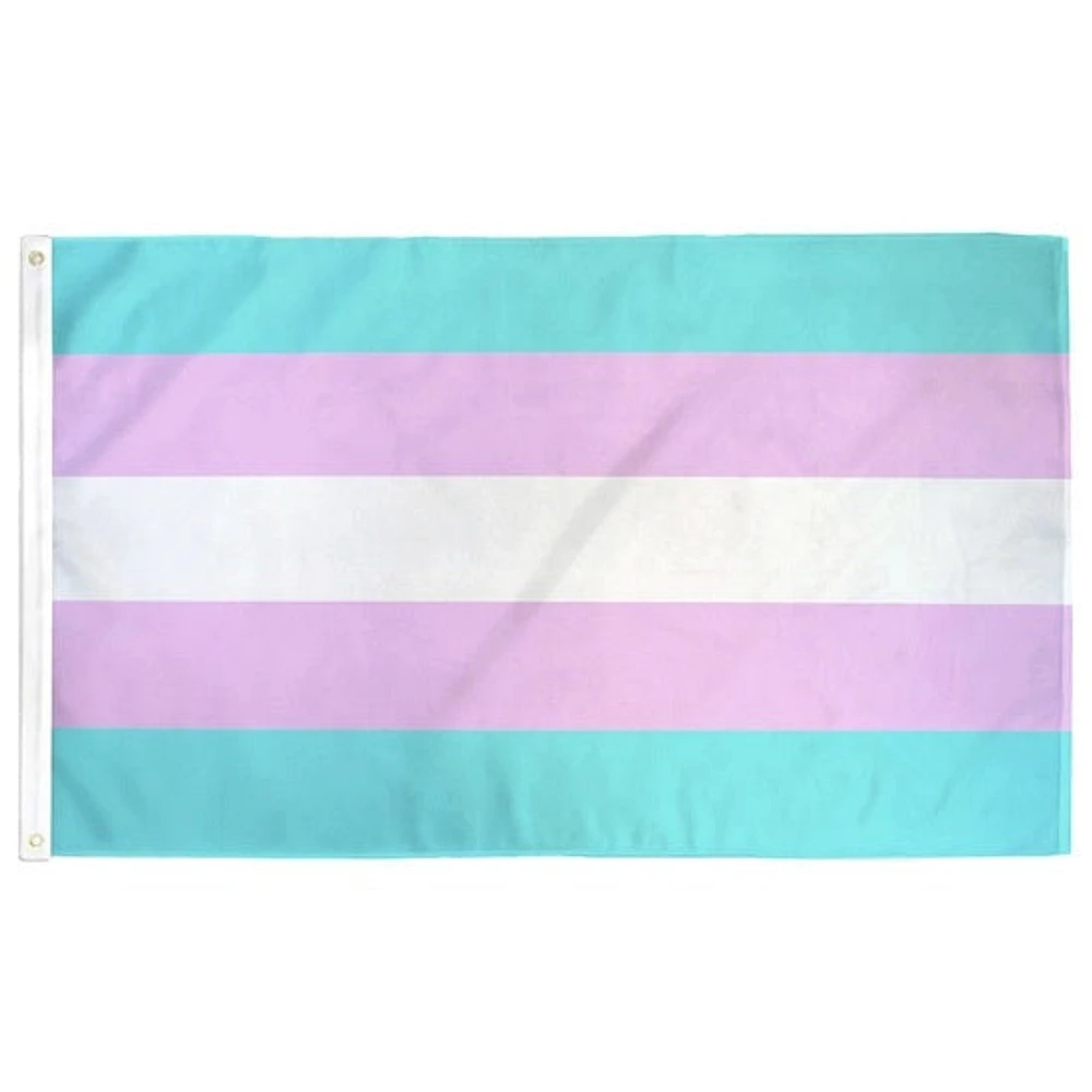 Transgender Pride Flag 2Ft X 3Ft