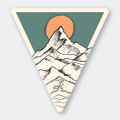 Tri Mountain Sticker