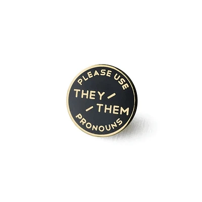 THEY/THEM PRONOUN PINS