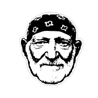 Willie Nelson Sticker