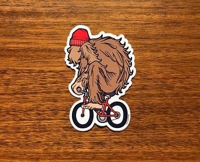 YETI BIKER STICKER 063