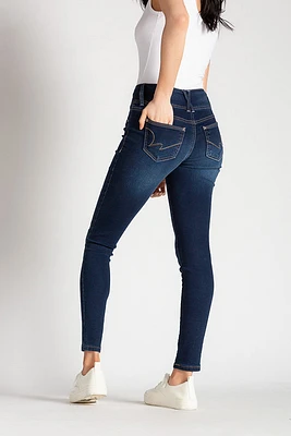 WallFlower Riverton Wash InstaSoft Sassy High-Rise Skinny Jean