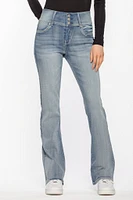 WallFlower Mel Wash Sassy High-Rise Bootcut Jean